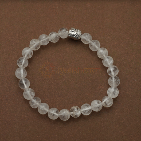 Sphatik (Quartz Crystal) bracelet