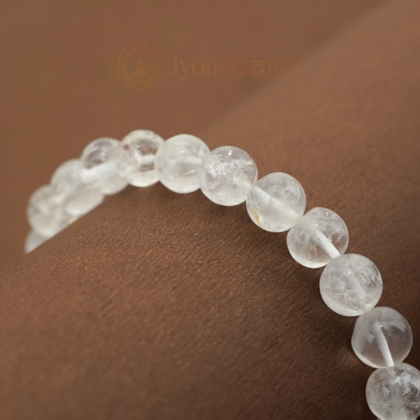 Sphatik (Quartz Crystal) bracelet